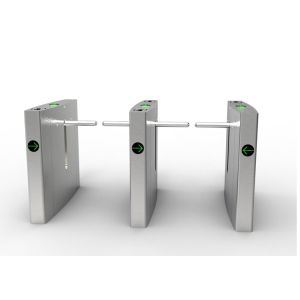 SS316 IP54 Drop Arm Barrier Gate Access Control QR Barcode Scanner 40W