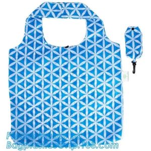 Buy cheap Poly Folding Foldable Grocery Bag, Custom Nylon Reusable Foldable Shopping Bag,420D Polyester Gymsack Varsity Bag packag from wholesalers