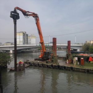 Buy cheap 3200rpm Offshore Hydraulic Pile Driver Vibro Hammer Machine from wholesalers