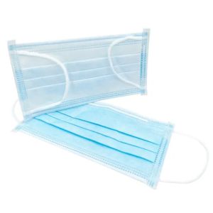 Adult 3 Ply Disposable Face Mask High Elasticity Ear Loop Personal Care