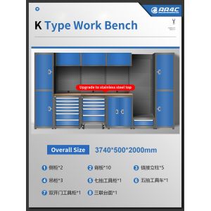 AA4C Tools Cabinet Worktable Work Bench workstation Trolley Vehicle Tools