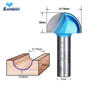 Buy cheap Lamboss Cove Box Bit Round Bottom Milling Cutter For Woodworking Router Bit from wholesalers