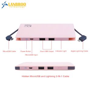 Buy cheap DC5.0V 2.4A Out Put 10000MAH Power Bank ABS+rubber oil smart power bank For Xmas Gift Portable from wholesalers