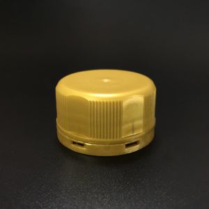 Buy cheap Plastic PE Yellow 37mm Pilfer Proof Cap With Screw Lock product