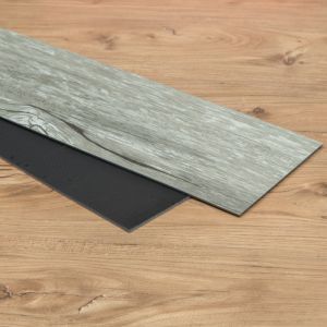 Buy cheap UV Coated Rigid Core LVT Plank Flooring Aucoume Aklaineana Color High Elastic from wholesalers