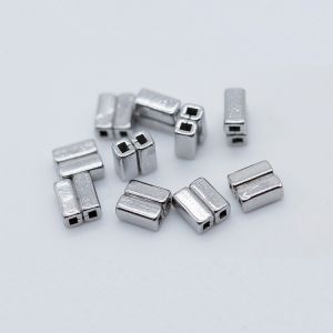 Buy cheap Crimpable Double Tubes Orthodontic Bracket Tubes 10 Pcs/Pk Dental Lab Auxiliary Components from wholesalers