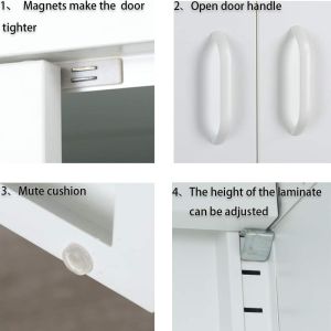 Buy cheap Assemble Household Dining Room Side Cupboards For Home Use from wholesalers