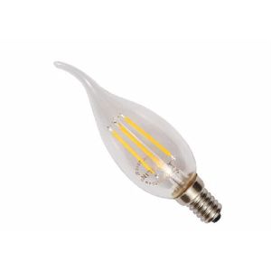 Indoor Lighting Led Filament Lamp With Tail Glass Body Material Ac220 - 240v