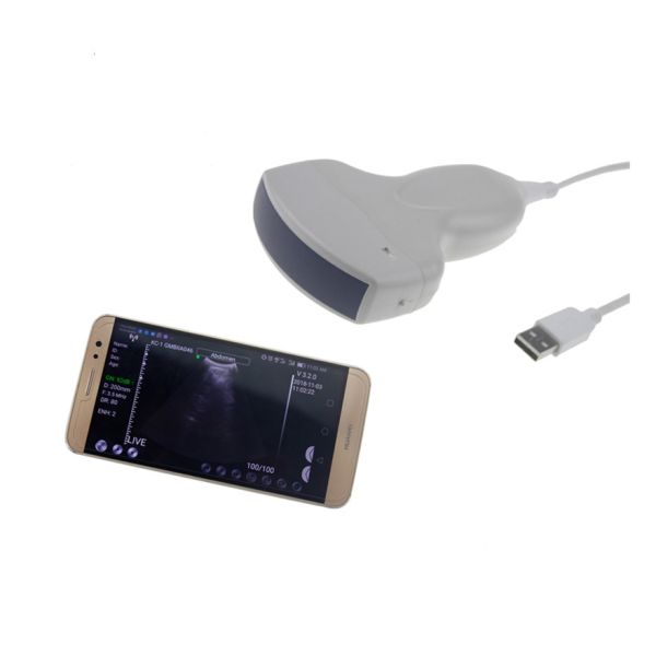 Buy cheap 240mm Depth B/W Convex 3.5Mhz USB Ultrasound Probe from wholesalers