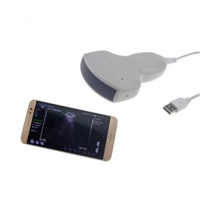 Buy cheap 240mm Depth B/W Convex 3.5Mhz USB Ultrasound Probe from wholesalers