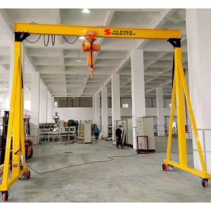 Buy cheap Portable Wheeled Gantry Crane With Driving Motor 8m Max Lifting Height from wholesalers