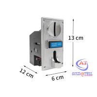 Buy cheap 18mm Coin Operated Turnstile CPU Programmable Multi Coin Selector Collection product