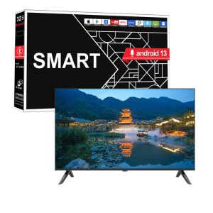 32-65 Inch Frameless Smart TV 4K UHD Android LED Screen