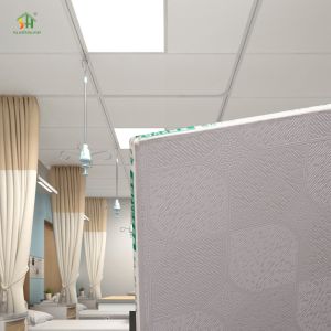 Buy cheap "Gypsum Board Square Ceiling Panel 595x595mm 7.5mm Thick Modern Design Fireproof for Bathrooms" from wholesalers