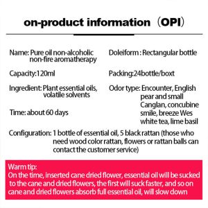 OEM Aroma Reed Diffuser Affordable Air Freshener Reed Diffuser