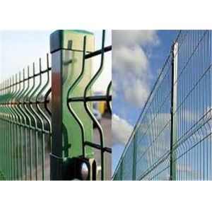 Buy cheap ISO Triangle Bending 6mm Wire Anti Climb Security Fencing product