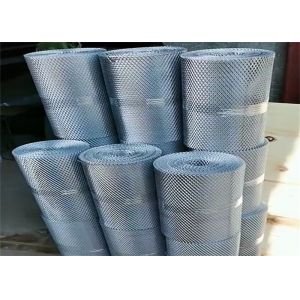 Protection Expanded Metal Wire Mesh Customized Width Hexagonal Structure