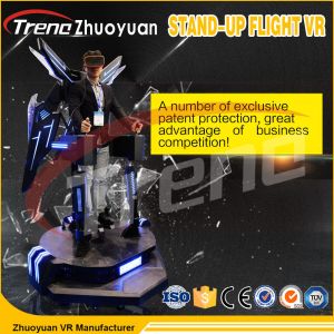 AC 220V Thrilling Amusement Funning VR Flight Simulator Machine Cockpit Flying