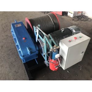 Buy cheap Pulling Drum Electric Wire Rope Winch 5T 9M/Min 500m Lifting from wholesalers