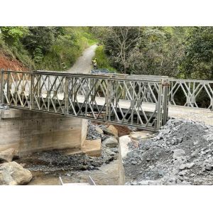 Buy cheap Easy And Fast Erection Steel Bailey Bridge timber deck from wholesalers