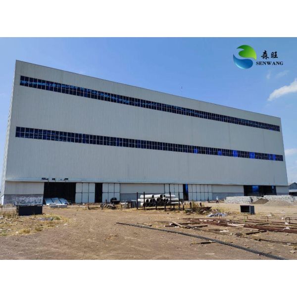Quality GB Standard Steel Structure Warehouse with Anticorrosive Coating and Customizable Size for sale