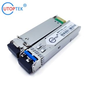 Buy cheap 100M 155Mbps SFP Module SM duplex LC 40km 1310nm sfp transceiver compatible cisco,huawei,hp,aruba,mikrotik,juniper from wholesalers