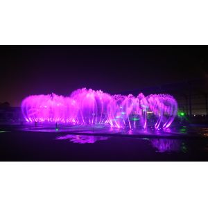 design sketch musical water fountain