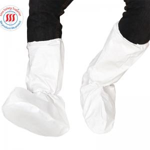 Buy cheap OEM Nonwoven Disposable Boot Cover Medical Waterproof Shoes Cover product