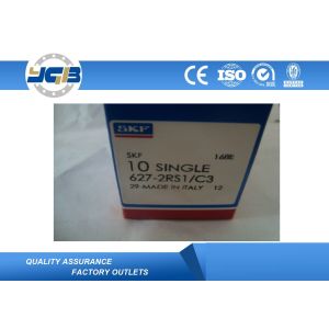 China Hige Speed Low Noise Deep Groove Ball Bearing Single Row 627 ZZ / 2RS / Open Small Size on sale