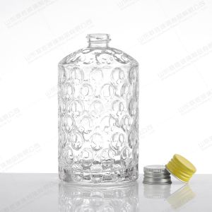 Buy cheap 700ml 1L Glass Liquor Bottle for Screw Cap Gin Whiskey Vodka Rum Spirit from wholesalers