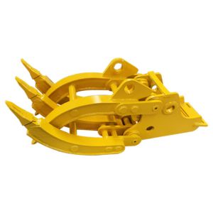 Buy cheap Entire Jaw Structure Mechanical Grapple For 10 20 30 Tons Excavator from wholesalers