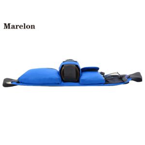 Polyester Adjustable Spandex Running Belt Pouch Pockets With Water Holder