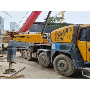 Folding 100ton Lifting Equipment Truck-Mounted Telescopic Crane with ISO9001
