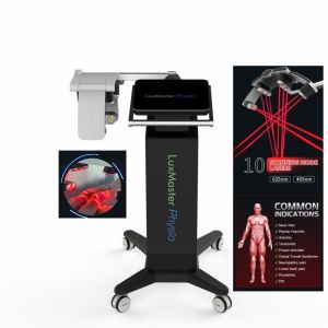 Buy cheap Glass 3 405nm 635nm Laser Physiotherapy Machine With 12.1 Inches Screen from wholesalers