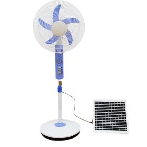 Buy cheap White Mucarelling Industrial 18 Inch Solar Rechargeable Fan from wholesalers