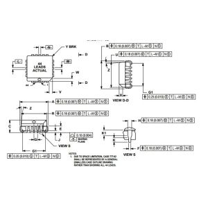 Buy cheap Integrated Circuit Chip 32K x 9 Bit BurstRAM Synchronous Static RAM  MCM62486AFN14 MOTOROLA PLCC44  from wholesalers