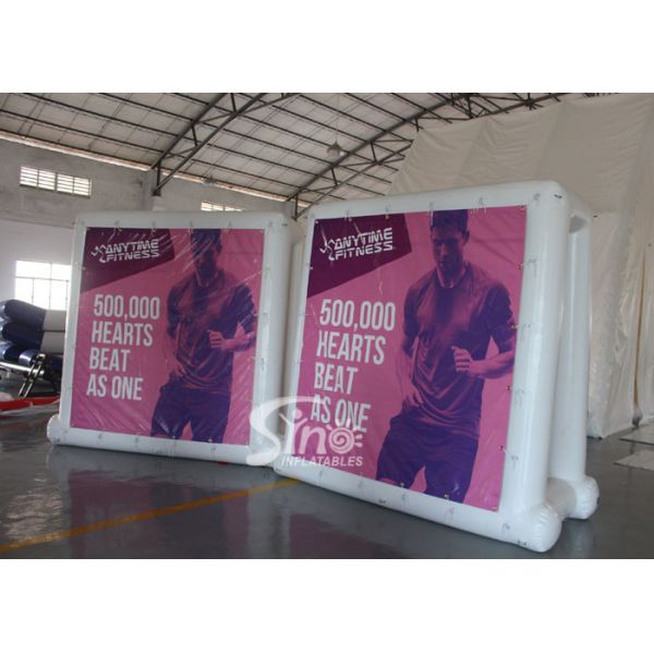 Outdoor Advertising Inflatable Billboard With Full Printing Logo From China