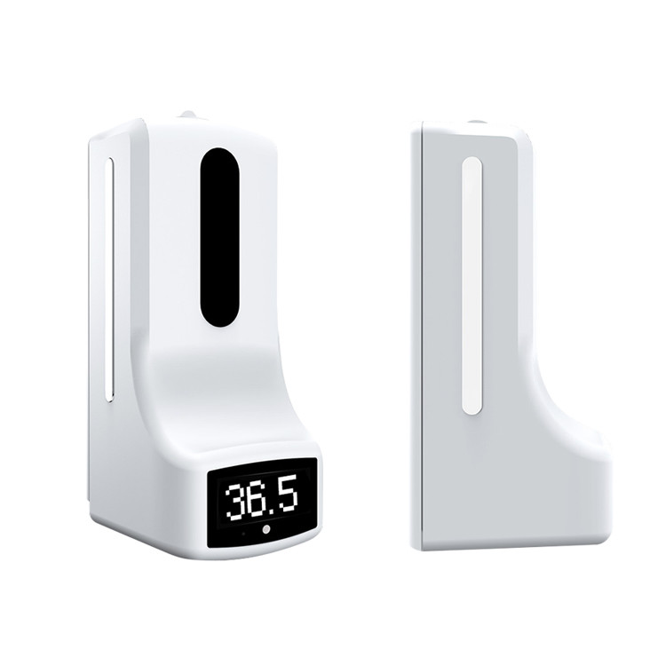 Buy cheap Wall Mount 1000ML Automatic Soap Dispenser With Temperature Measuring Scanner from wholesalers