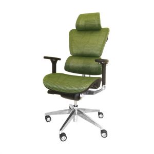 Buy cheap Double Back Mesh Computer Chair 300 Lbs , 1225-1305mm Revolving Desk Chair With Headrest from wholesalers
