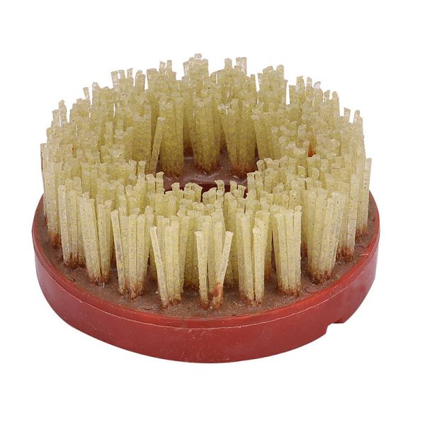 Buy cheap 100mm Circular Diamond Brushes M14 For Processing Leather Finish from wholesalers
