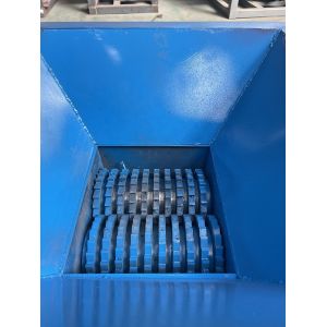Buy cheap Wood Crushing Scrap Dual Shaft Single Motor Shredder High Load Bearing PVC HDPE PP PET from wholesalers