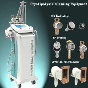 Buy cheap multifunctional 5 handles RF beauty equipmentcryolipolysis slimming machine from wholesalers