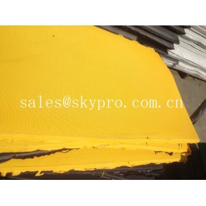 Buy cheap Embossed EVA rubber foam sole sheet variable textures on bottom from wholesalers