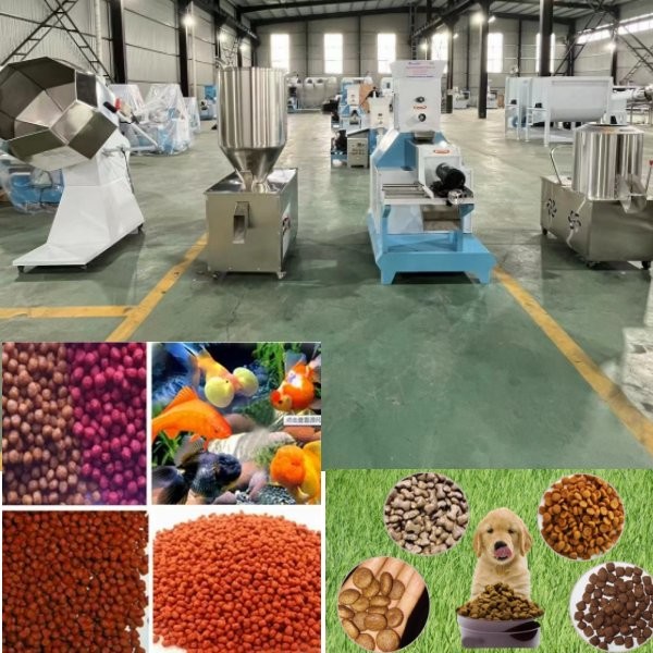 Quality Pet Food Processing Machines Dog Food Machine Floating Fish Feed Production Line Quality Animal Feed Processing Machine for sale