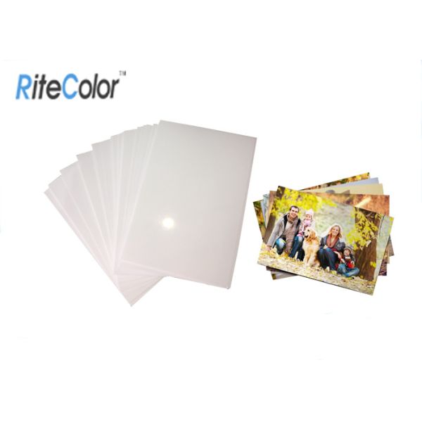 Quality 160gsm High Glossy Art Inkjet Photo Printing Paper Roll Snow White Cast Coated for sale