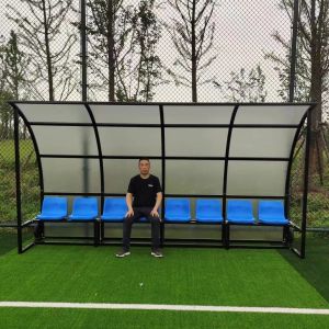 China Portable Outdoor Stadium Seating With 8 Seats Shelter OEM ODM on sale