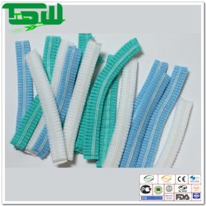 Buy cheap Nonwoven Disposable Bouffant Caps With Elastic Edge from wholesalers