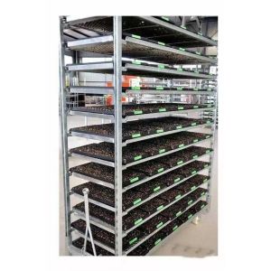 Buy cheap Hot Dip Galvanized Plywood Material Flower Trolley Heavy Wheel Easy To Install from wholesalers