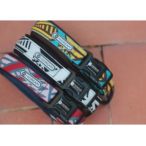 Buy cheap Personalized Elastic Padded Neoprene Dog Collar And Lead With Nameplate from wholesalers