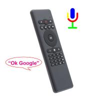 Buy cheap Google Voice Control Air Mouse Backlight Multifunction With Rechargeable Battery product